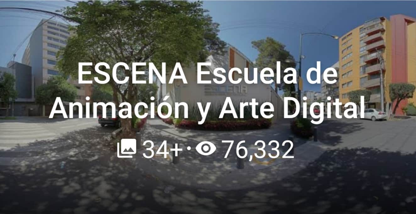 Recorrido Virtual para Escuelas Escena Escuela de Animación y Arte Digital Recorridos Recorrido Virtual para Escuelas Escena Escuela de Animación y Arte Digital Recorridos
