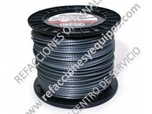 Hilo para desorilladora o desmalezadora 0.095" X 15m RM15-095